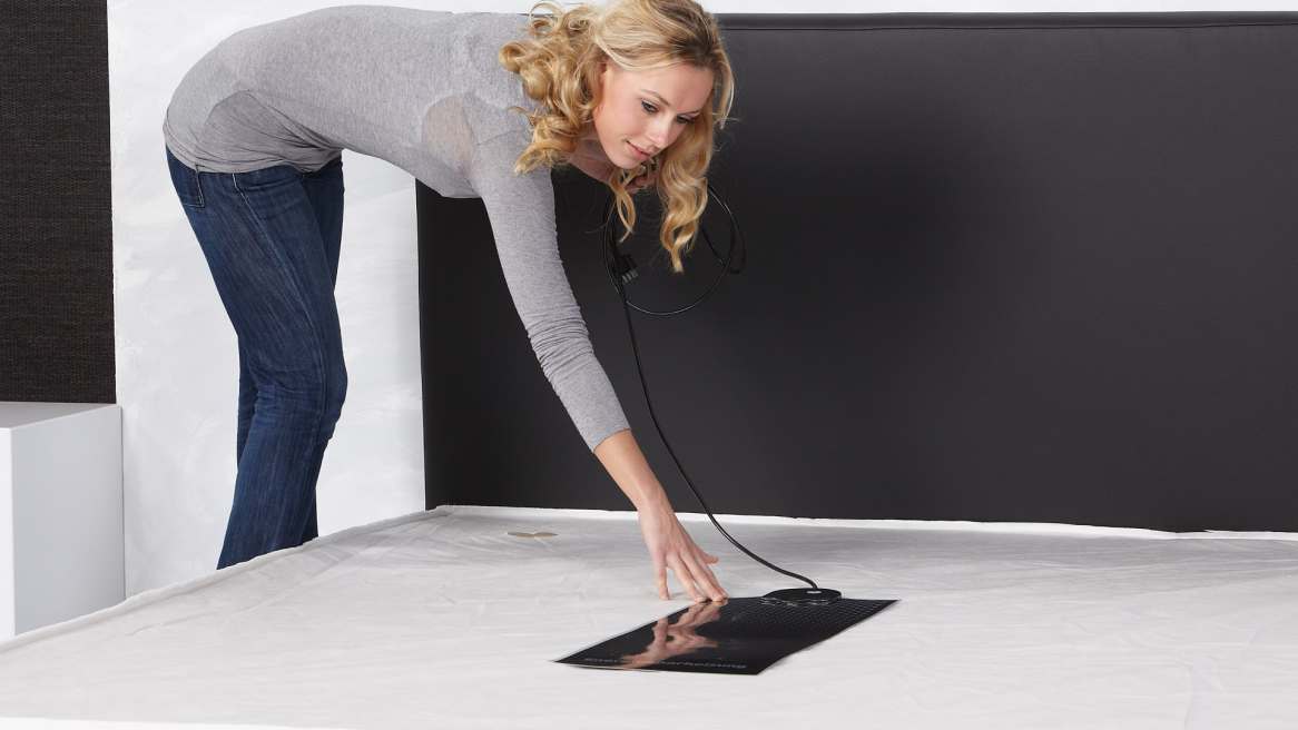 Wasserbett Basic Heizmatte einlegen