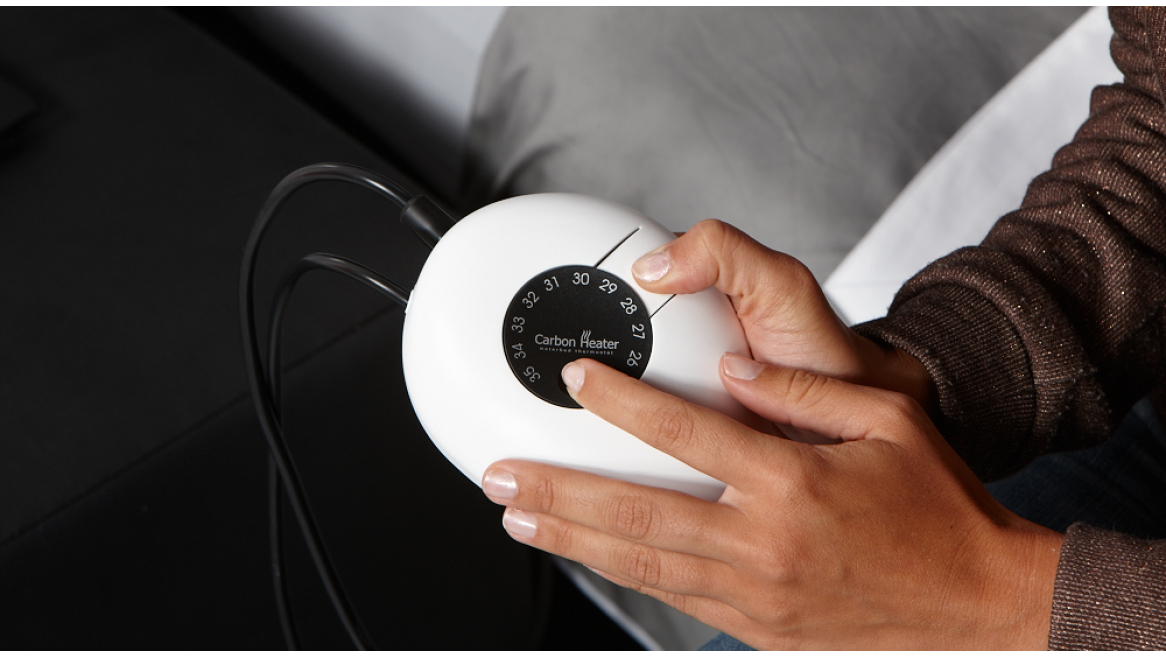 Wasserbett Heizung Carbon Classic thermostat