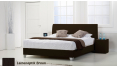 wasserbett basic box pro leinenoptik braun boxspring-look