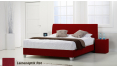 wasserbett basic box pro leinenoptik rot boxspring-look