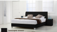 wasserbett basic box pro leinenoptik schwarz boxspring-look