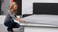 Wasserbett Basic Spannbettlaken anbringen